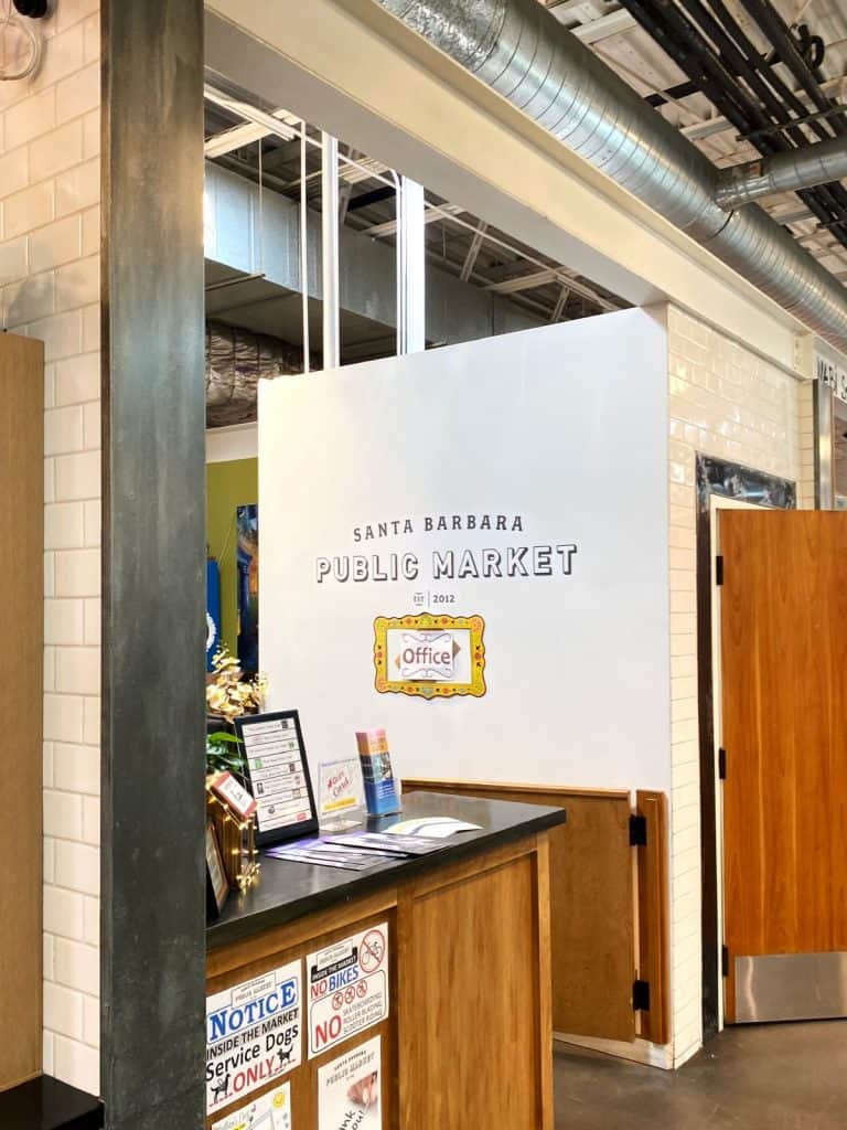 Santa Barbara Public Market indoor view