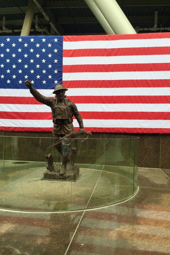 Soldier Field Statue Chicago Illinois