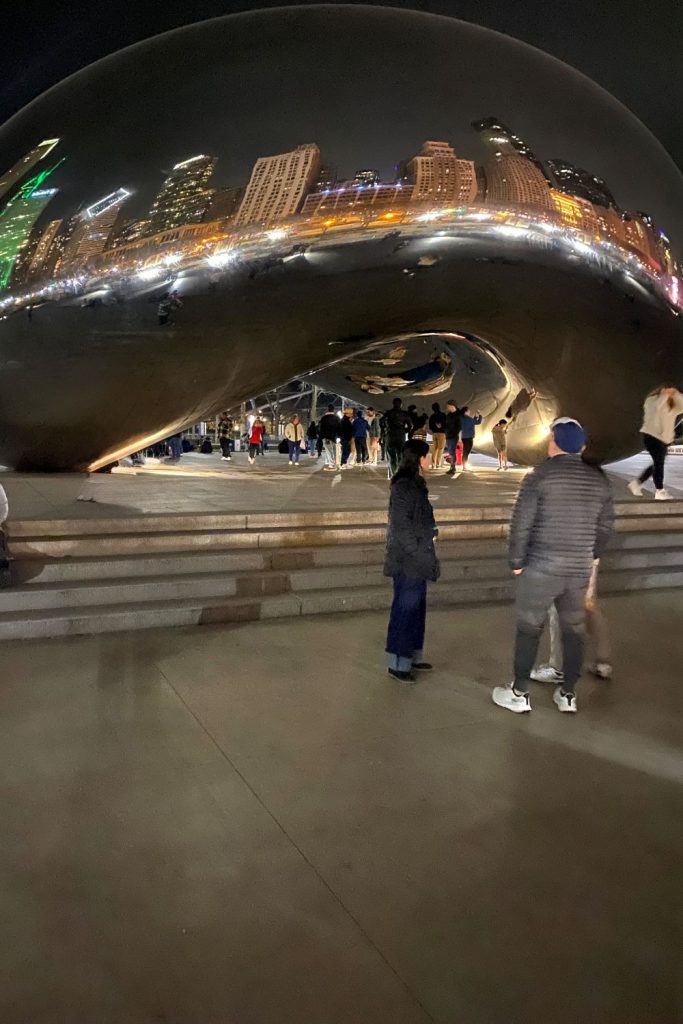 The Bean at Millenium Park in Chicago
