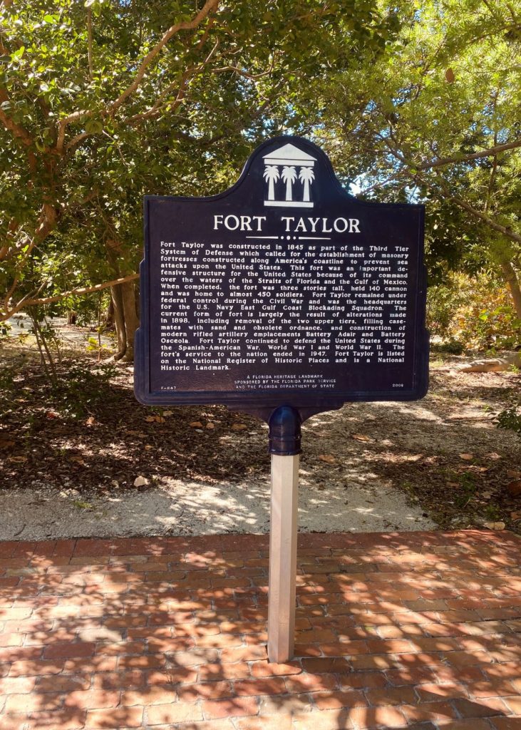 Historical Market at Fort Zachary Taylor State Park in Key West