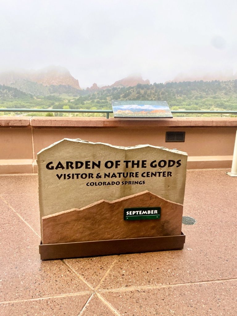 Mountain views at Garden of the Gods