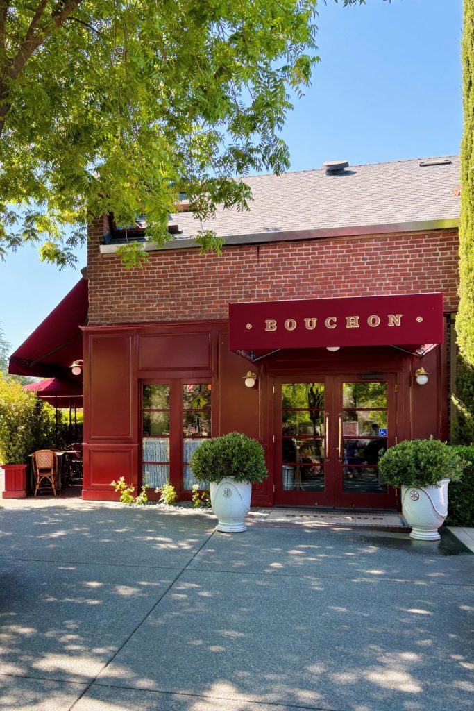 Pastry snack at Bouchon Bistro