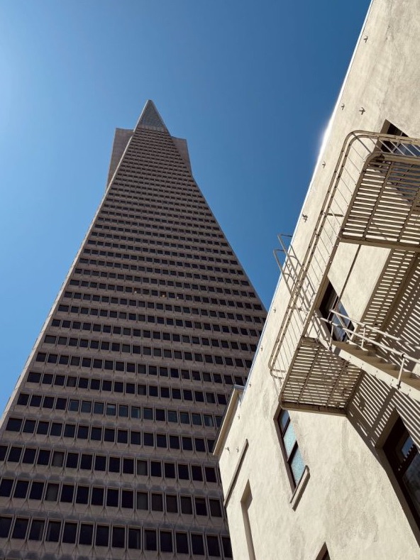 Transamerica building in San Francisco