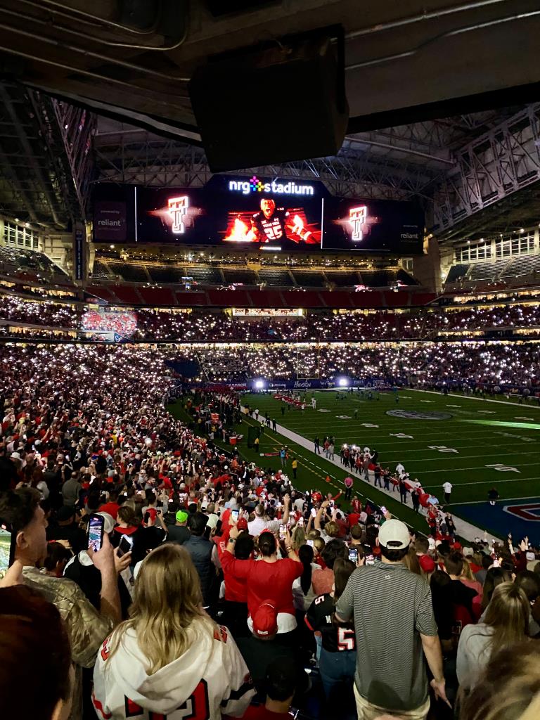 College Football at NRG Stadium in Houston TX