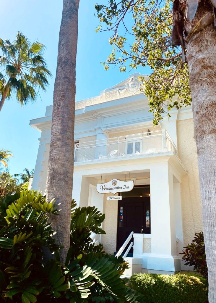 Exterior view of Weatherstation Inn in Key West Florida